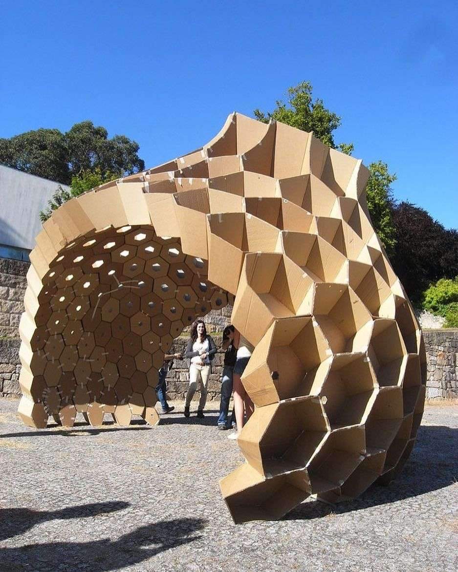 (Snapchat: #paarchitecture ) Constructive Geometry Pavilion 2011/12. On its 3rd edition, the course on…