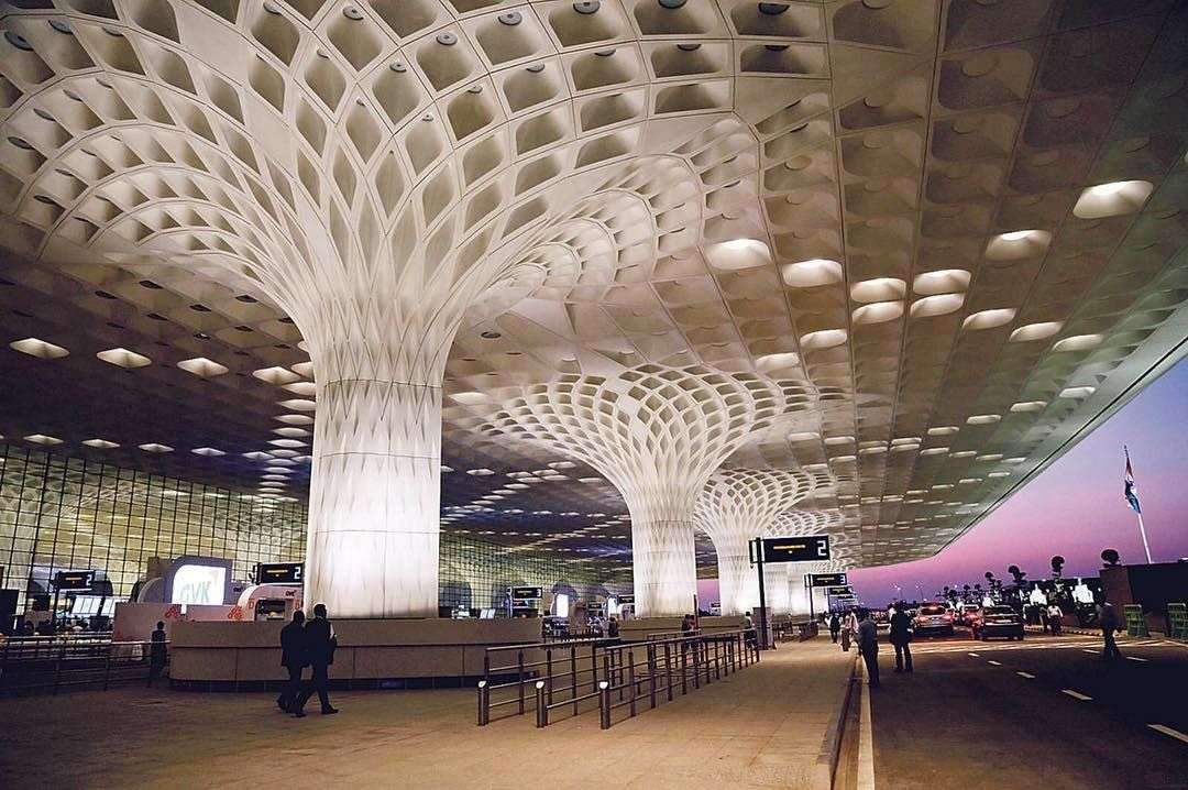 Chhatrapati Shivaji International Airport by SOM A single roof soars more than 40 meters…