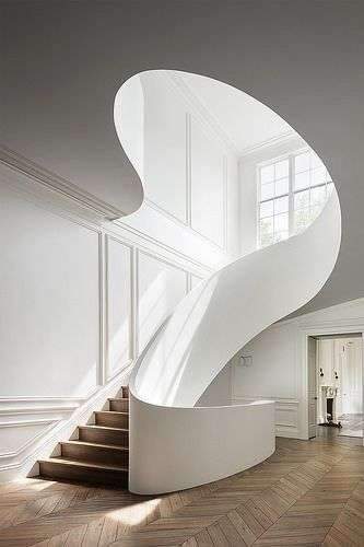 art of the modern spiral staircase