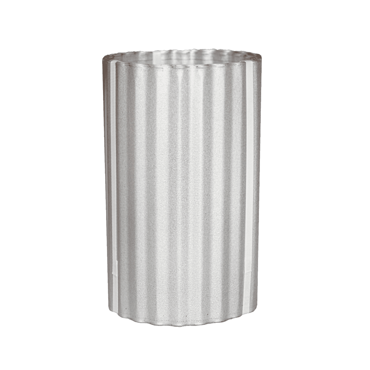 Corrugated Metal Landscape Edging – 12in  W x 10ft L / Galvalume