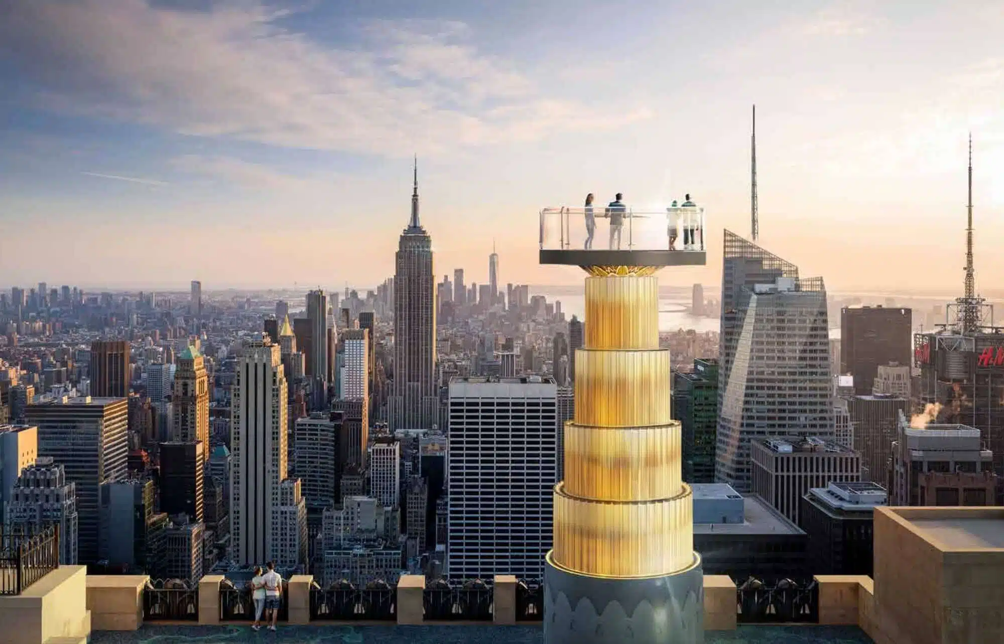 Top of the Rock “skylift” attraction gets green light from Landmarks Preservation Commission | تحصل منطقة مركز روكفيلر على الضوء الأخضر من لجنة الحفاظ على المعالم