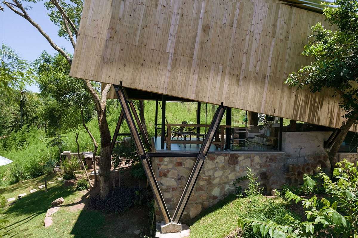 Keche House منزل على شكل منظار في باراجواي