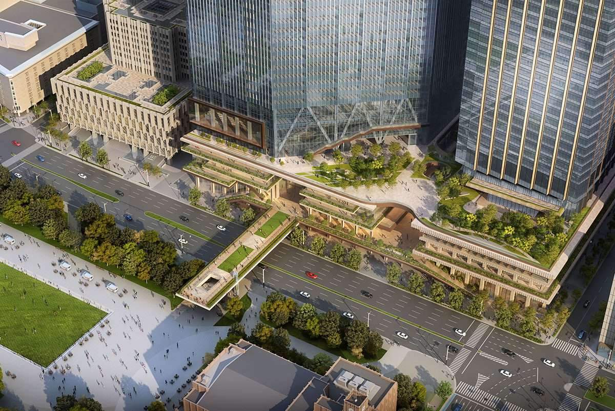 Official blueprint for Tokyo Cross Park Vision revealed by PLP Architects