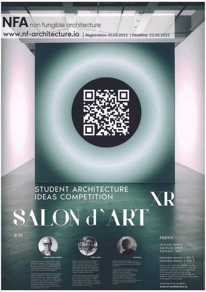 Salon d'Art XR with jury Greg Lynn, HUO, Quayola