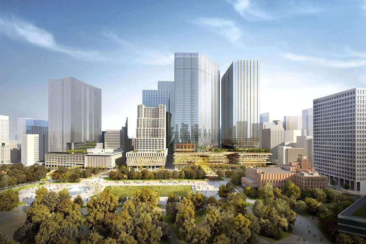 Official blueprint for Tokyo Cross Park Vision revealed by PLP Architects