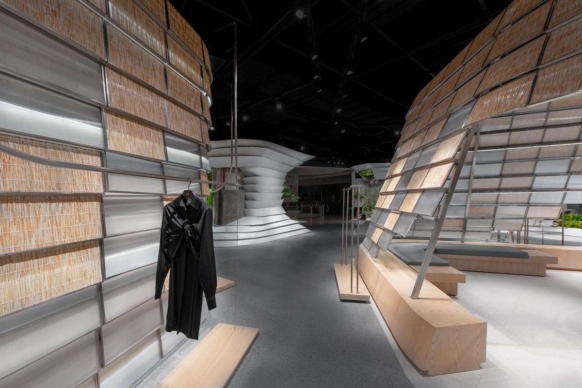 إنشاء جزر ووديان إصطناعية للتصميمات الداخلية للمخازن فى Shenzhen