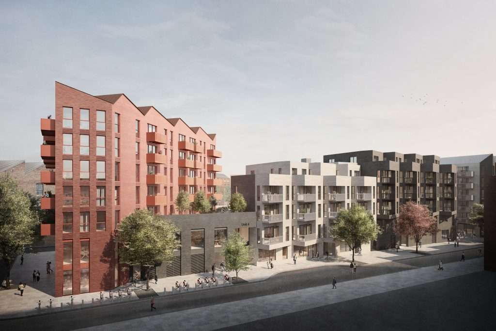 The dRMM scheme demolished half of the building in East London