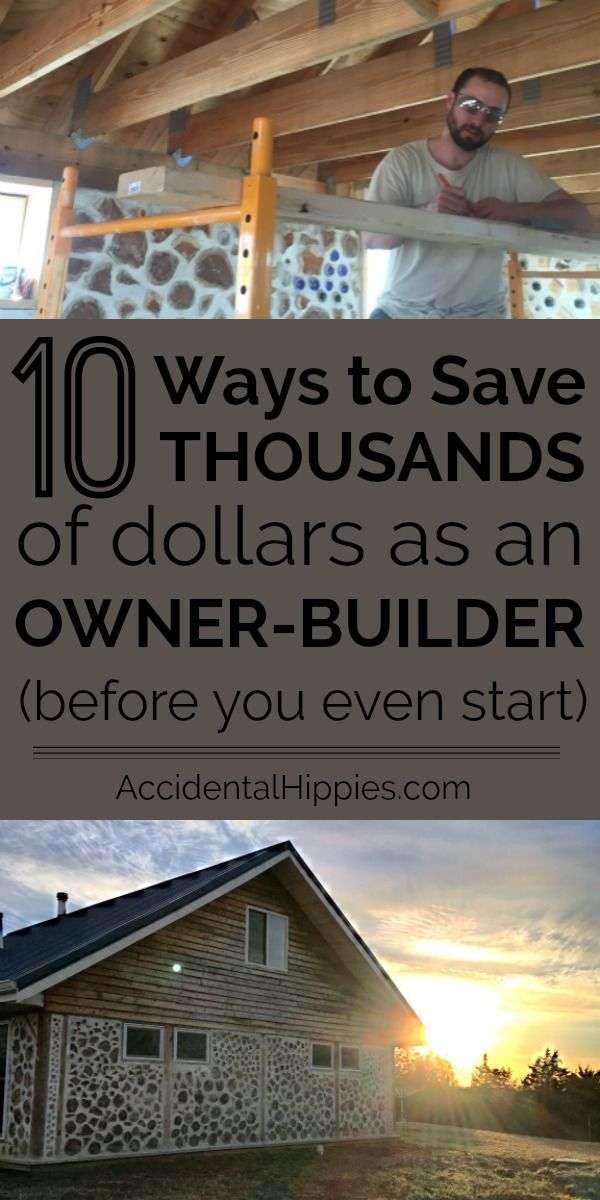Building a house can be expensive, but there are tons of ways to save…