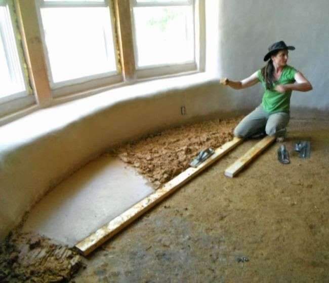 Great resource for building with natural materials. This woman seems to have a lot…