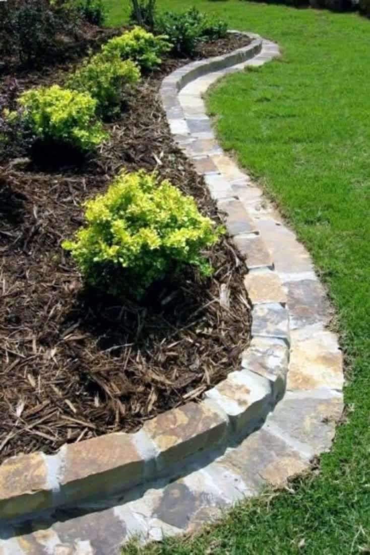 Top 40 Best Stone Edging Ideas – Exterior Landscaping Designs