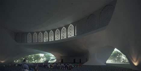 استديو INJ المعماري يصمم مسجد الفلك بإطار مختلف في بريستون، المملكة المتحدة | INJ Architects Studio designs Al Fulk Mosque with a different frame in Preston, UK