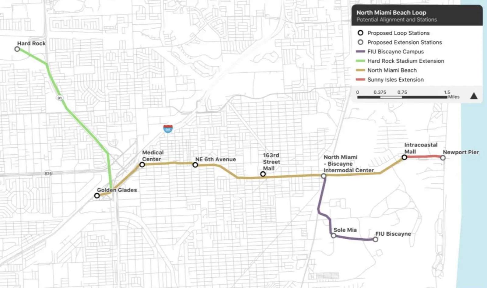 Elon Musk presents a proposal to build 6-mile tunnels in Miami