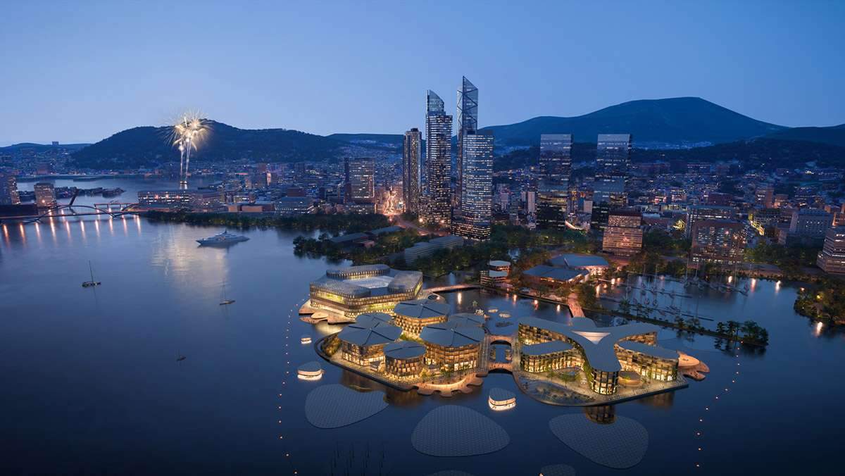 Unveiling the design of the world's first sustainable floating city