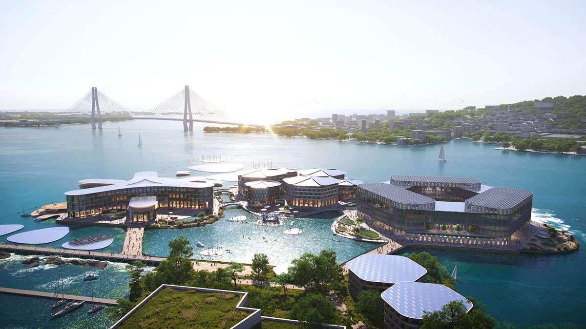 Unveiling the design of the world's first sustainable floating city