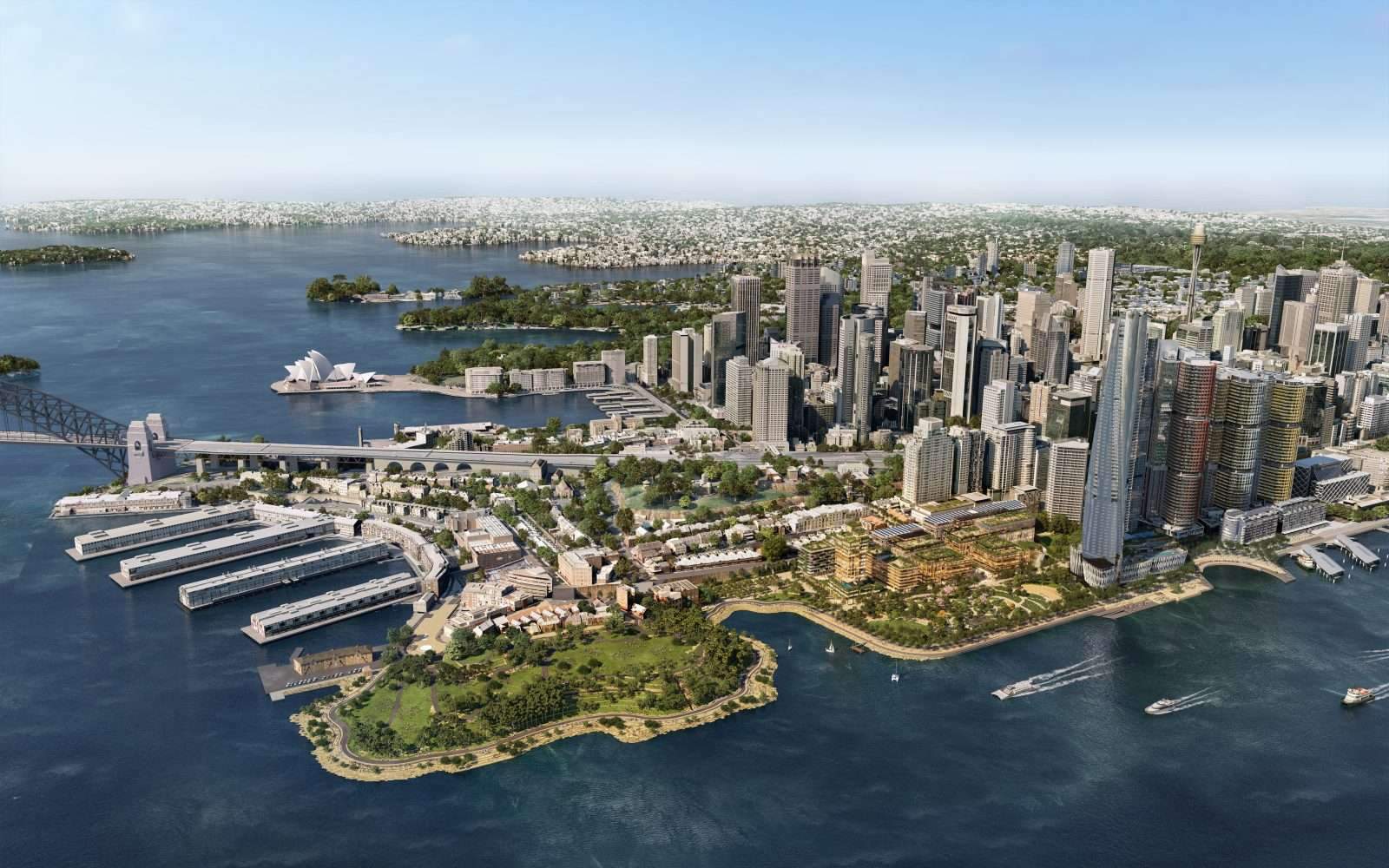 Barangaroo plans revealed in Australia