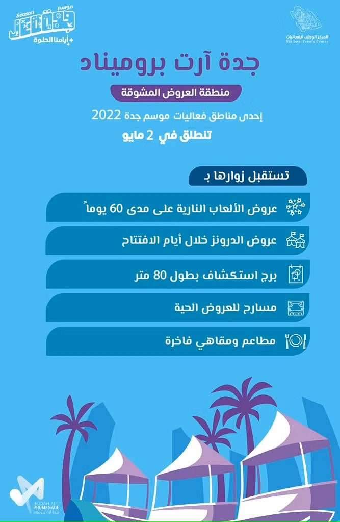 The Bride of the Red Sea receives the 2022 Jeddah season under the slogan Our Good Days
