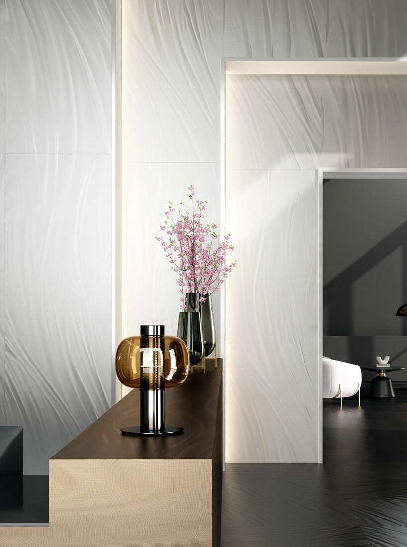 يتساقط السيراميك مثل الحرير مع مجموعة luce مجموعة iris ceramica