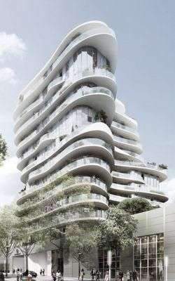 AR IMAGES – Ce bâtiment d'habitation de 130 logements verra le jour à Paris، …
