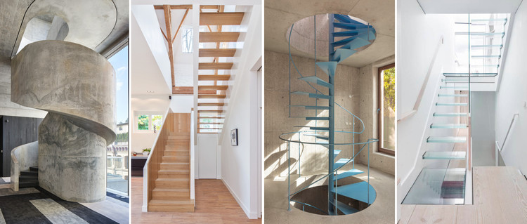 Concrete, Wood, Steel and Glass: How to Choose the Material of a Staircase?, © Hufton+Crow, Stijn Poelstra, Dylan Perrenoud, Adrián Vásquez
