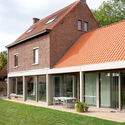 Deus Videt Te House and Ceramic Studio / Objekt Architecten - Exterior Photography, Windows, Door, Brick, Facade