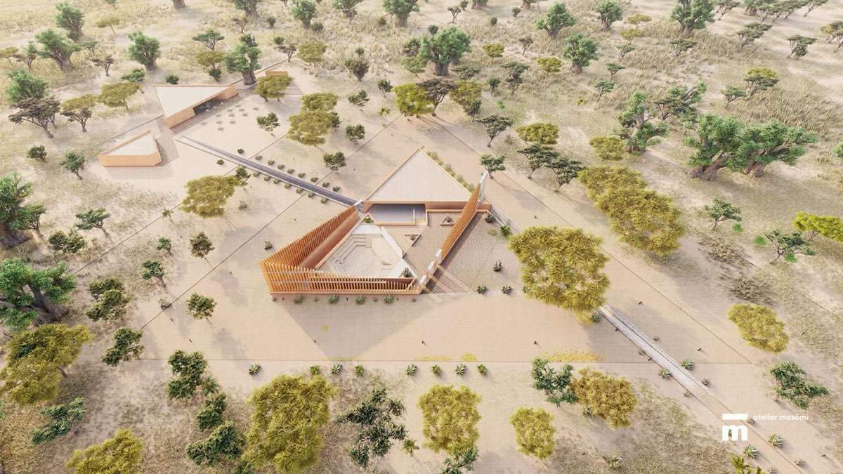 تصميم متحف ومركز جديدين للثقافة والمجتمع بالسنغال