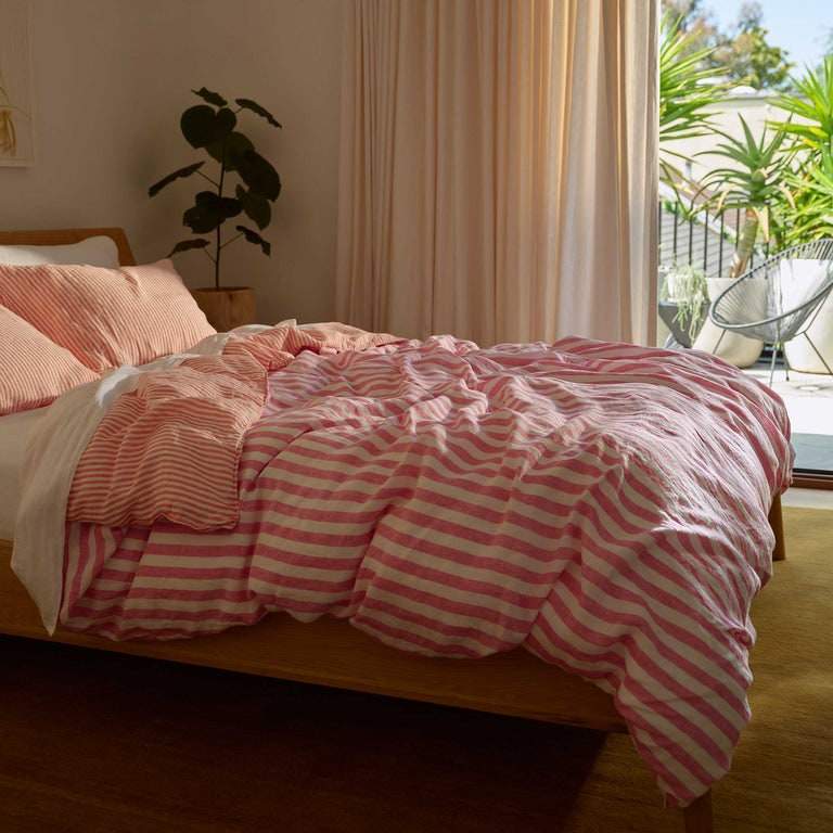 Image may contain: Furniture, Indoors, Room, Bedroom, Bed, Cushion, and Interior Design