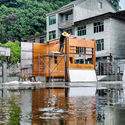 Mobile Working Cabin for Rural Vitalization / SCHOOL OF ARCHITECTURE AND URBAN PLANNING, NANJING UNIVERSITY - Exterior Photography, Windows, Waterfront