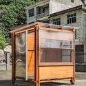 Mobile Working Cabin for Rural Vitalization / SCHOOL OF ARCHITECTURE AND URBAN PLANNING, NANJING UNIVERSITY - Exterior Photography, Windows, Facade