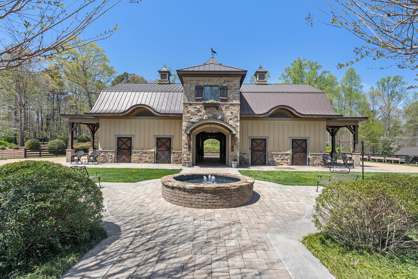 Image may contain Flagstone Path Walkway Housing Building Villa and House