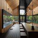 Forest Tea House / Mix Architecture - Interior Photography, Kitchen, Table, Facade, Windows, Beam