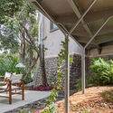 Wildgrass House in the Nilgiris  / Mathew and Ghosh Architects - Interior Photography, Bench, Chair, Garden, Patio, Courtyard