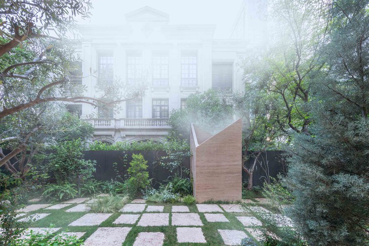 Botanica Meditation Centre / HAS design and research - Exterior Photography, Windows, Garden, Courtyard