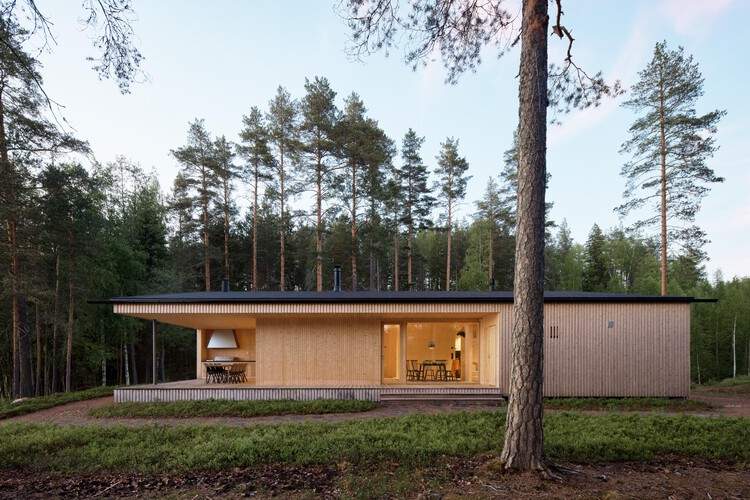 Holiday House H / Playa Architects - Exterior Photography, Windows, Forest