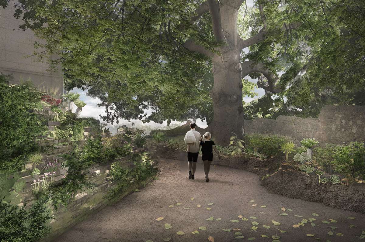 Redesign of the second headquarters of the Musée Rodin in Spain
