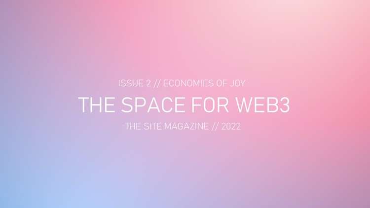 Space for Web3 مساحة للويب 3