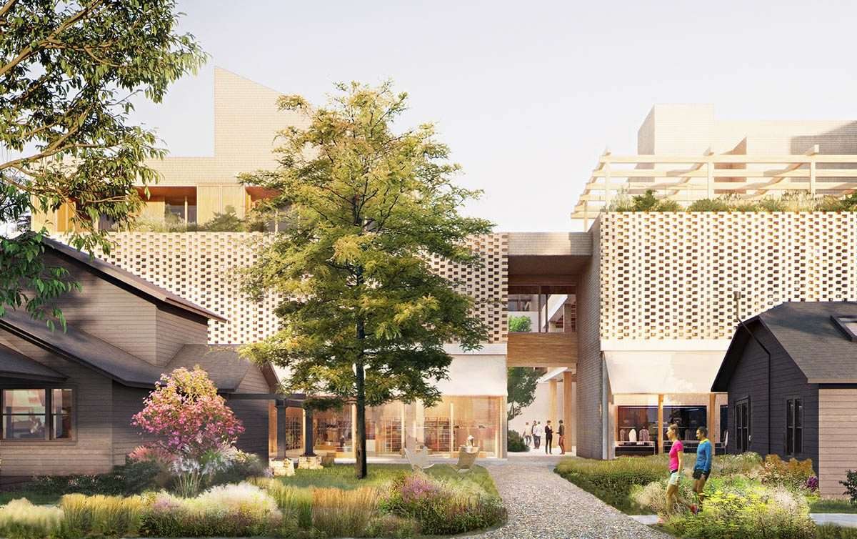 Design of a mixed-use timber building in Austin