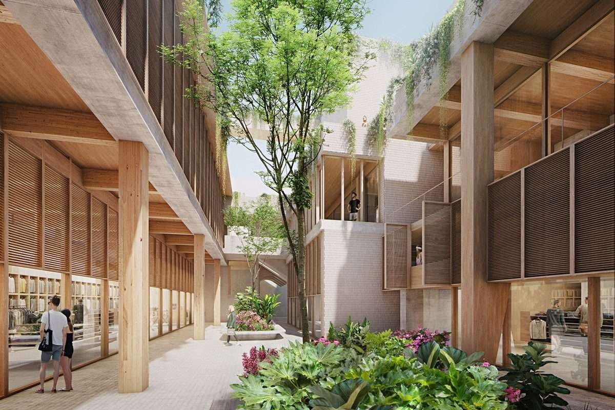 Design of a mixed-use timber building in Austin
