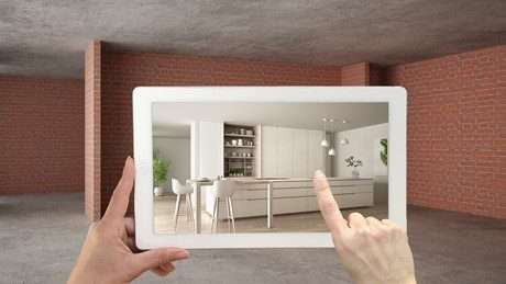 تطبيق تقنية جديدة في التصميم الداخلي