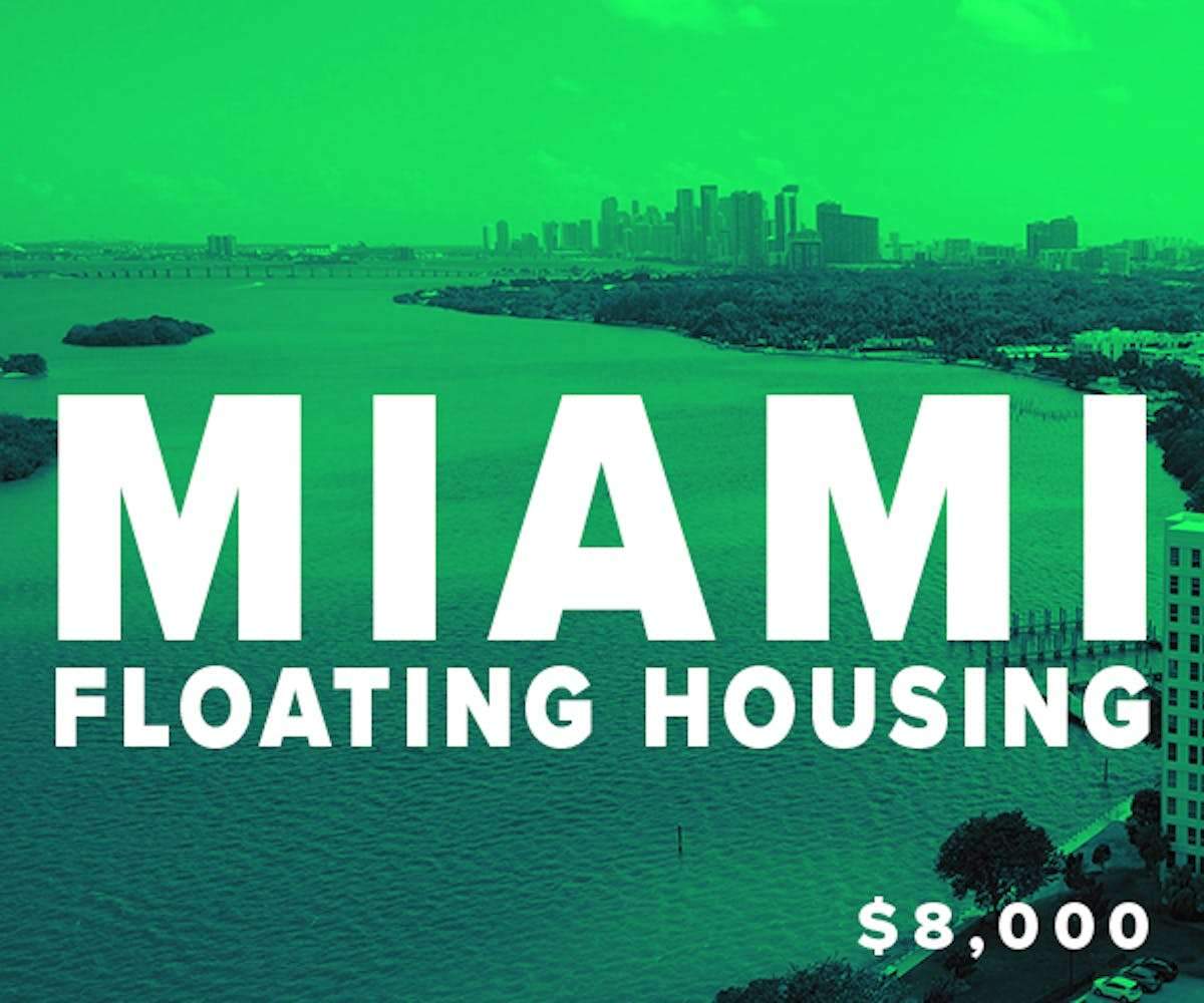 Miami Floating Housing Competition مسابقة ميامي للإسكان العائم