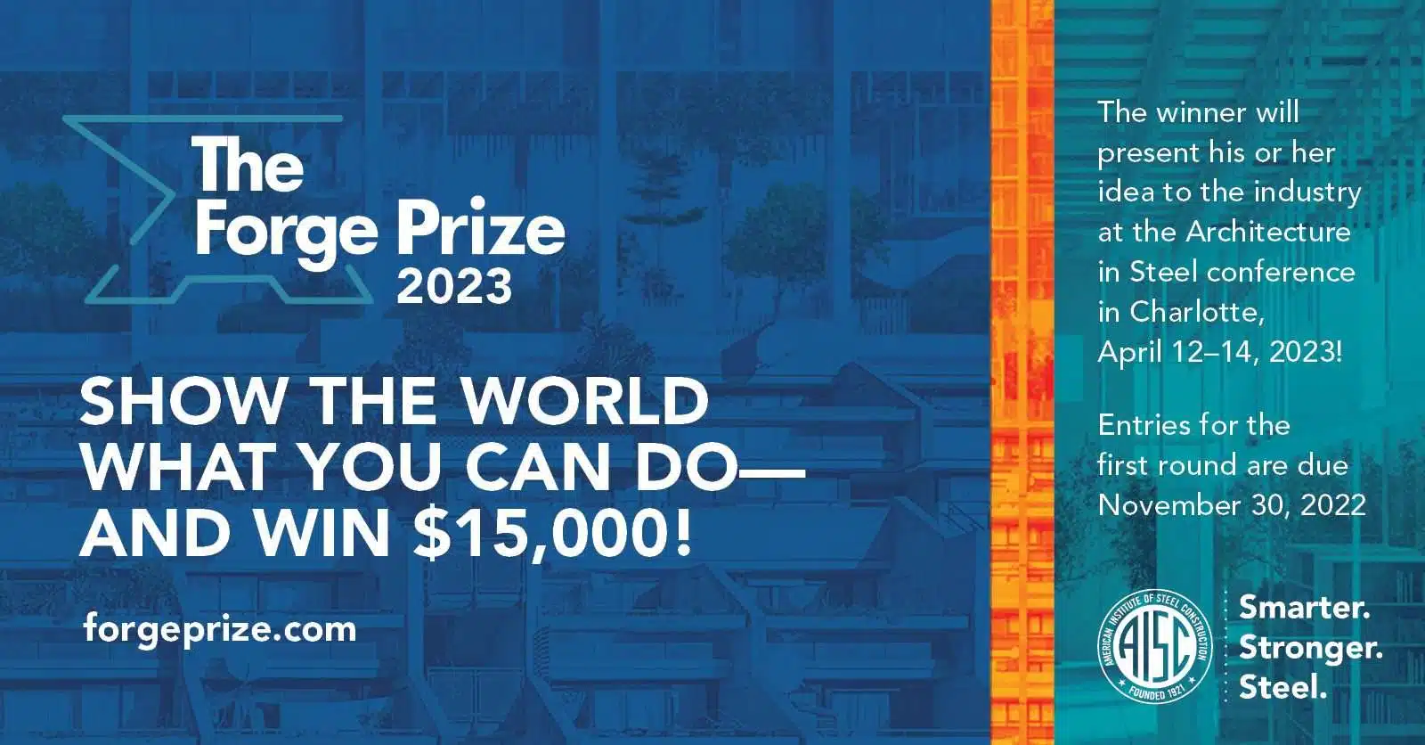 Call for Entries: The Forge Prize 2023