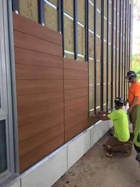 Design standards materials and types for wall cladding