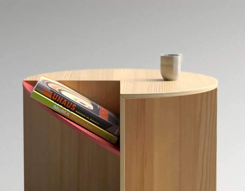 “Tipping” side table