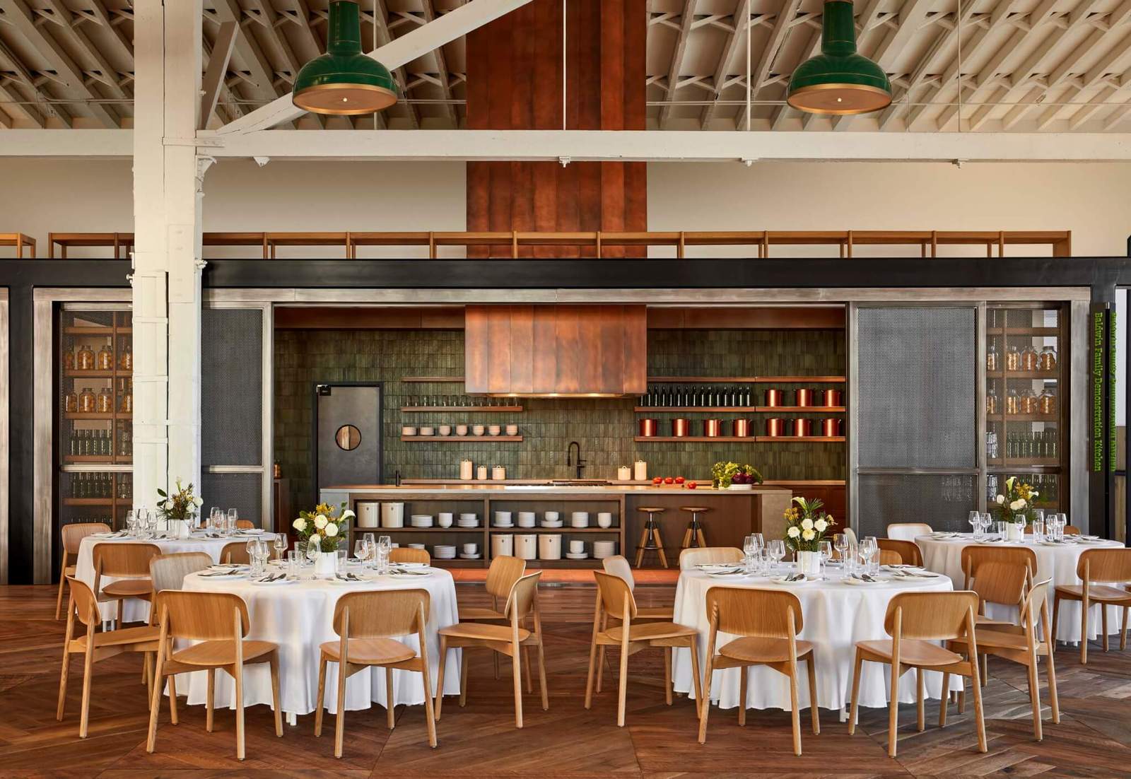 dining tables with kitchen