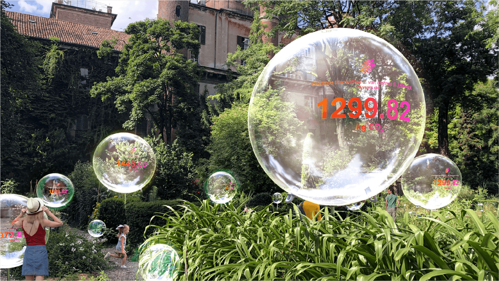 Carlo Ratti’s floating spheres at Milan Design Week