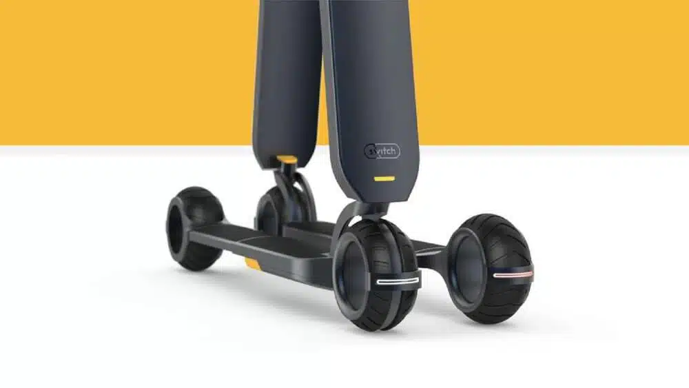 Switch scooter: a compact idea by Lucid Design