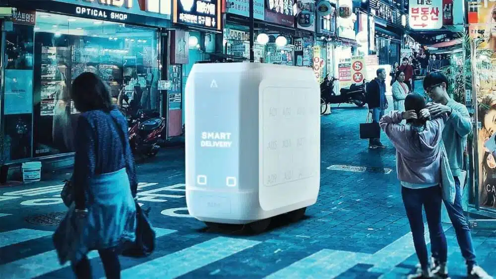 SmartMoov, the futuristic mobile retail kiosk