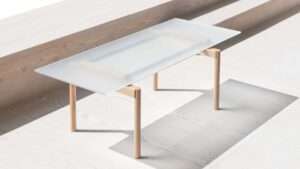 Blur Table is an aesthetic piece of furniture
