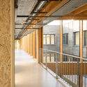 The Grand Arras Agronomic and Agri-food Research & Development Center / Atelier Téqui Architects - Interior Photography, Beam, Windows, Handrail