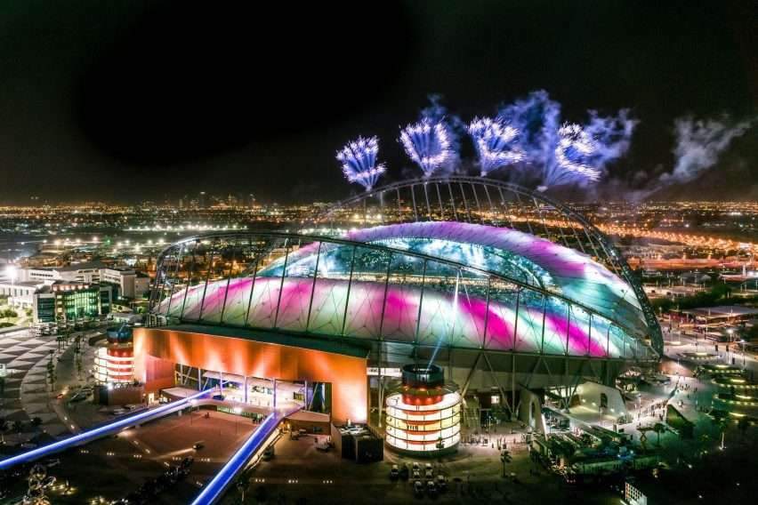 Renovation of Khalifa International Stadium ahead of the 2022 FIFA World Cup