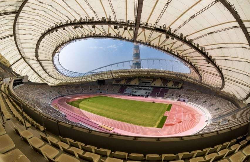 Renovation of Khalifa International Stadium ahead of the 2022 FIFA World Cup